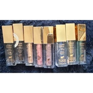 Kokie Cosmetics~Crystal Fusion Liquid Eye Shadow~ 8 Pack Mixed Shades~ See Photo